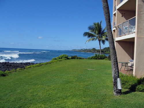 West View of Ocean from Lanai